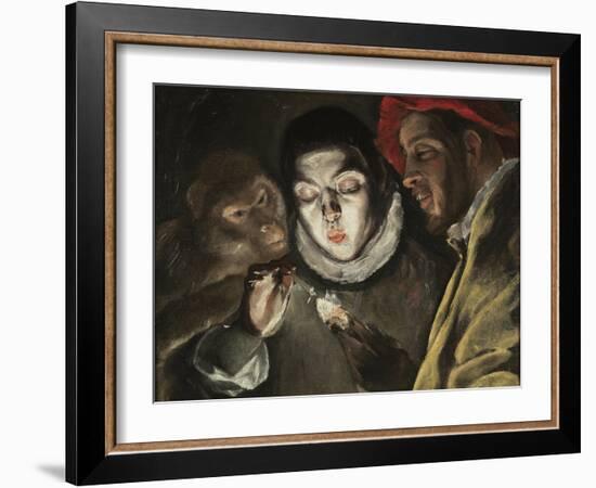The Fable, C. 1580-El Greco-Framed Giclee Print