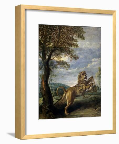 The Fable of the Lion and the Mouse-Frans Snyders-Framed Giclee Print