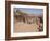 The Facade of the Monastery Carved into the Red Rock at Petra, UNESCO World Heritage Site, Jordan,-Martin Child-Framed Photographic Print