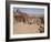 The Facade of the Monastery Carved into the Red Rock at Petra, UNESCO World Heritage Site, Jordan,-Martin Child-Framed Photographic Print