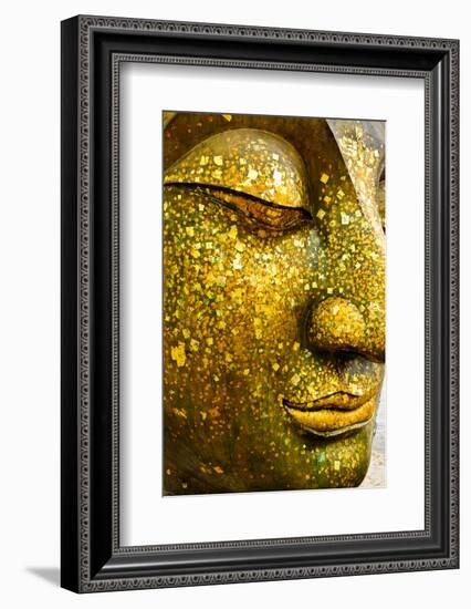 The Face of Buddha-Wasu Watcharadachaphong-Framed Photographic Print