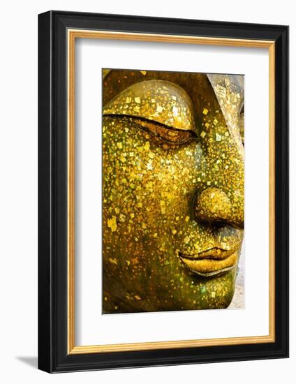 The Face of Buddha-Wasu Watcharadachaphong-Framed Photographic Print