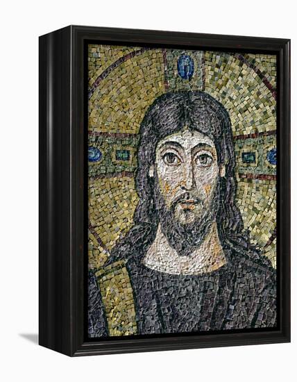 The Face of Christ-Byzantine School-Framed Premier Image Canvas