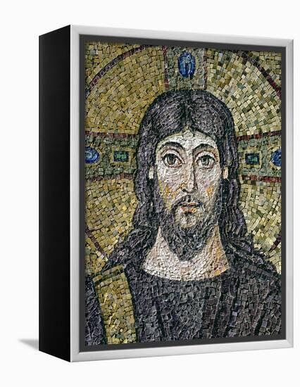 The Face of Christ-Byzantine School-Framed Premier Image Canvas