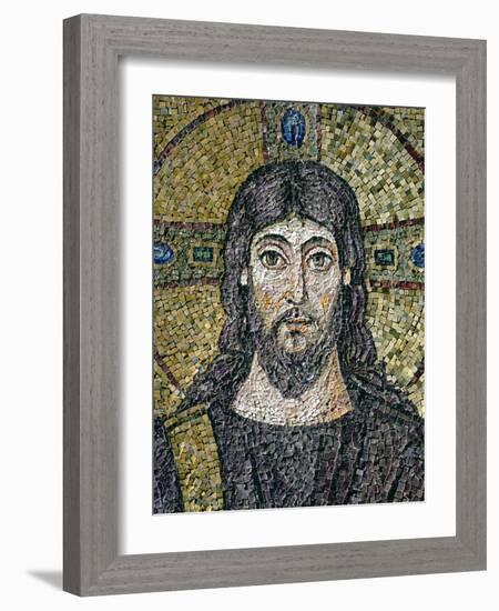 The Face of Christ-Byzantine School-Framed Giclee Print