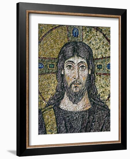 The Face of Christ-Byzantine School-Framed Giclee Print