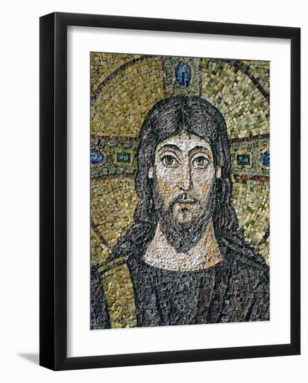 The Face of Christ-Byzantine School-Framed Giclee Print