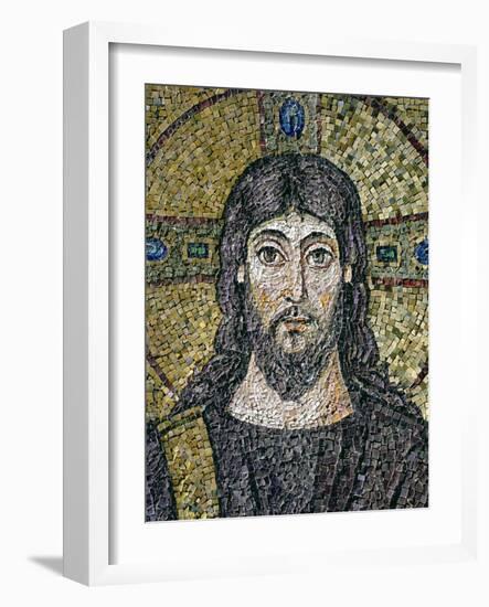 The Face of Christ-Byzantine School-Framed Giclee Print