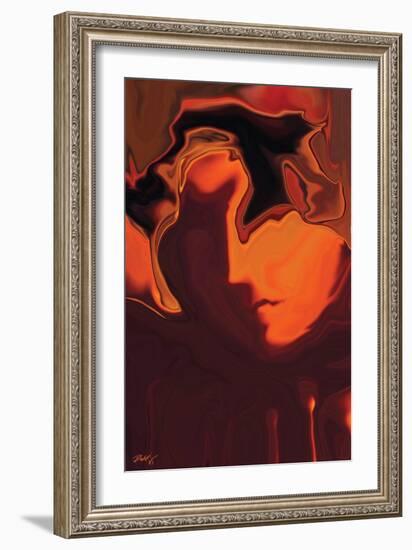 The Face-Rabi Khan-Framed Art Print