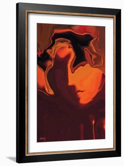 The Face-Rabi Khan-Framed Art Print