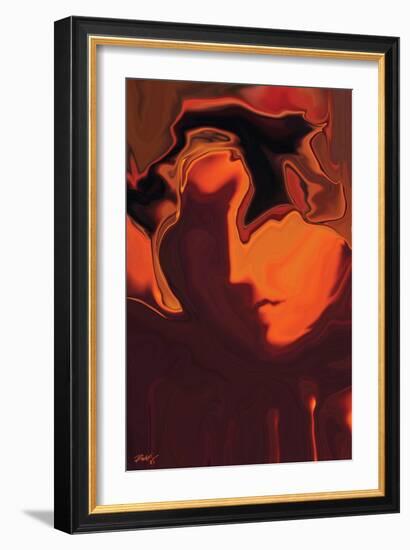 The Face-Rabi Khan-Framed Art Print