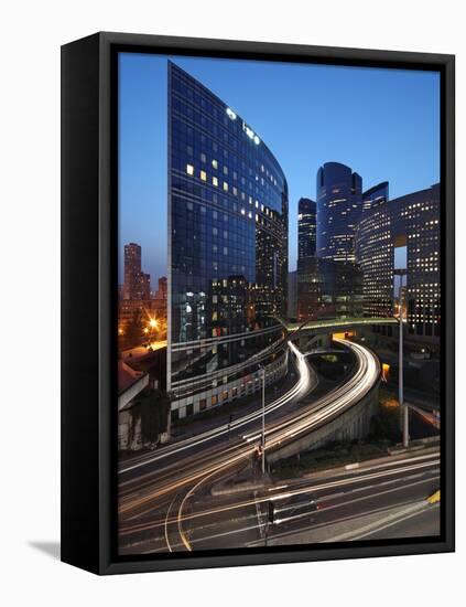 The Facto Tower in Paris - La Defense, France-David Bank-Framed Premier Image Canvas