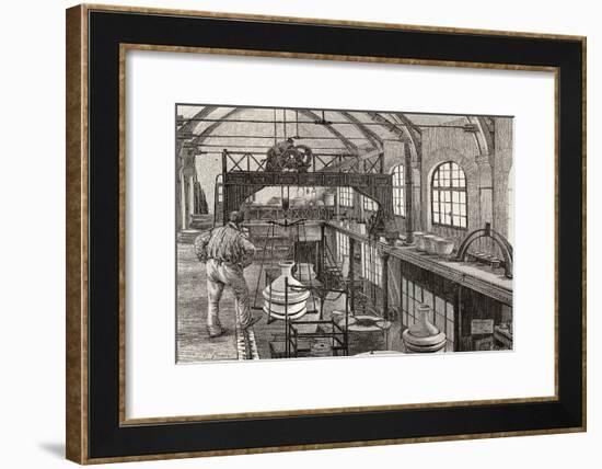 The Factory of Sevres from Revue De L'Expo Universelle De 1889-null-Framed Giclee Print