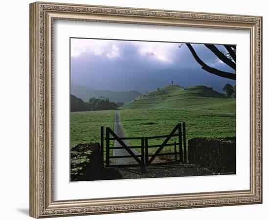 The Fagan Memorial, Hana, Maui, Hawaii, USA-Charles Sleicher-Framed Photographic Print