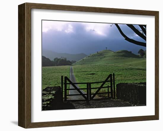 The Fagan Memorial, Hana, Maui, Hawaii, USA-Charles Sleicher-Framed Photographic Print