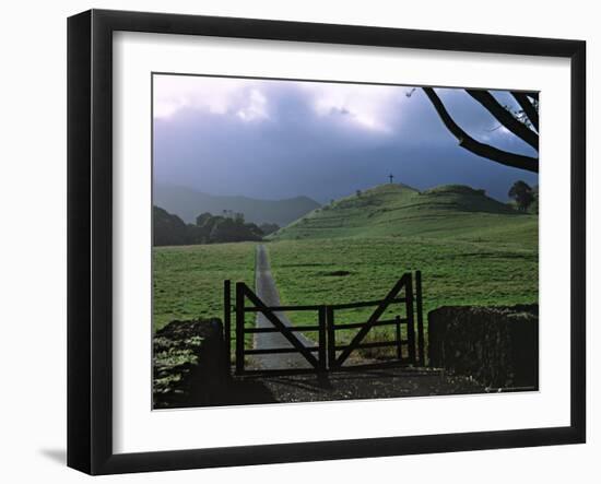 The Fagan Memorial, Hana, Maui, Hawaii, USA-Charles Sleicher-Framed Photographic Print