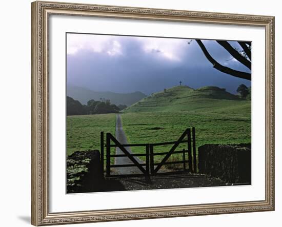 The Fagan Memorial, Hana, Maui, Hawaii, USA-Charles Sleicher-Framed Photographic Print