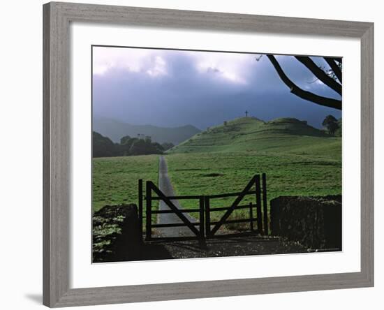 The Fagan Memorial, Hana, Maui, Hawaii, USA-Charles Sleicher-Framed Photographic Print