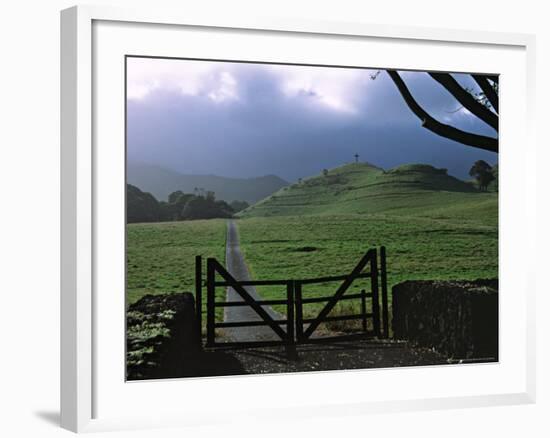 The Fagan Memorial, Hana, Maui, Hawaii, USA-Charles Sleicher-Framed Photographic Print