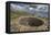 The Fahan group of beehive huts, on the southwest coast of the Dingle Peninsula, near Slea Head, Co-Nigel Hicks-Framed Premier Image Canvas