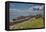 The Fahan group of beehive huts, on the southwest coast of the Dingle Peninsula, near Slea Head, Co-Nigel Hicks-Framed Premier Image Canvas