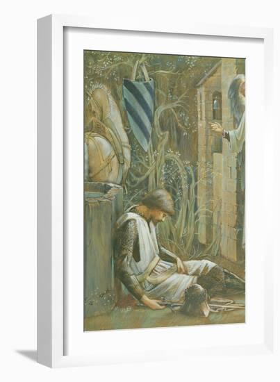 The Failure of Sir Lancelot-Edward Burne-Jones-Framed Giclee Print