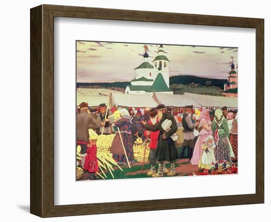 The Fair, 1906-Boris Kustodiyev-Framed Giclee Print