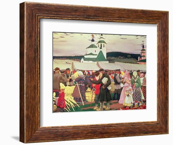 The Fair, 1906-Boris Kustodiyev-Framed Giclee Print