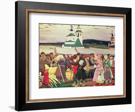 The Fair, 1906-Boris Kustodiyev-Framed Giclee Print