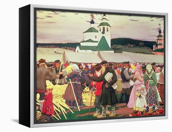 The Fair, 1906-Boris Kustodiyev-Framed Premier Image Canvas