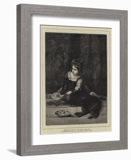 The Fair Beauty and the Dark One-James Archer-Framed Giclee Print