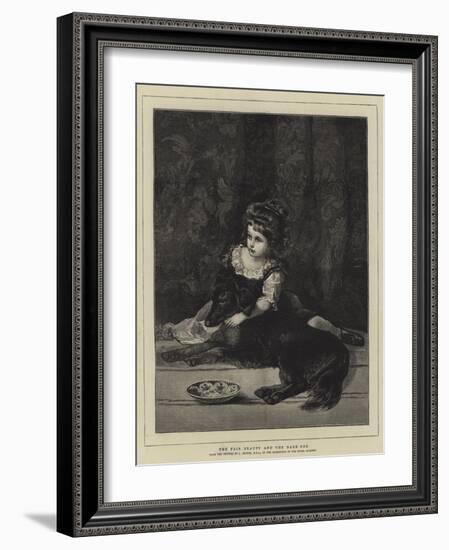 The Fair Beauty and the Dark One-James Archer-Framed Giclee Print