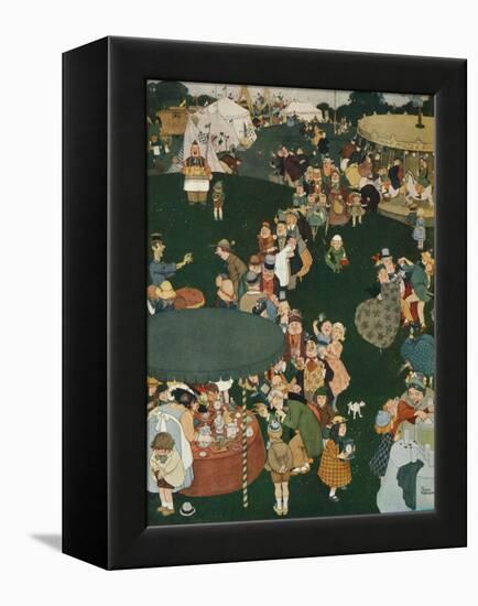 The Fair Day, C19th Century, (1925)-W Heath Robinson-Framed Premier Image Canvas