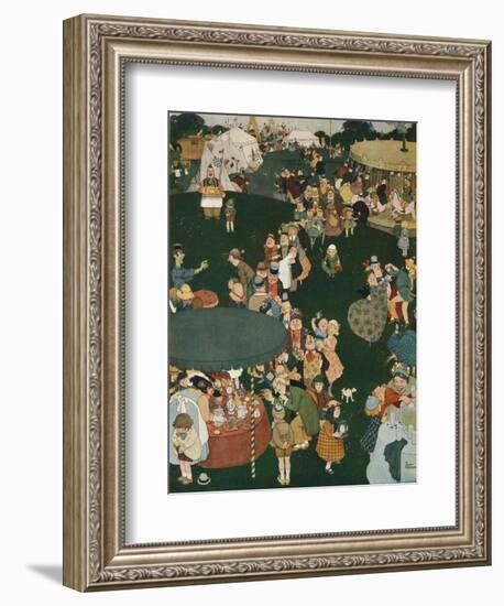 The Fair Day, C19th Century, (1925)-W Heath Robinson-Framed Giclee Print