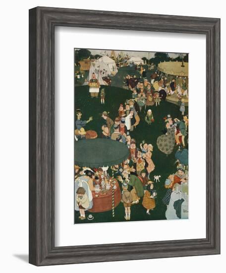 The Fair Day, C19th Century, (1925)-W Heath Robinson-Framed Giclee Print