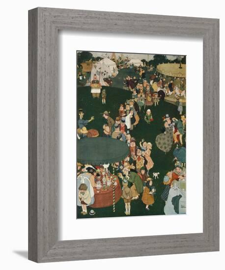 The Fair Day, C19th Century, (1925)-W Heath Robinson-Framed Giclee Print