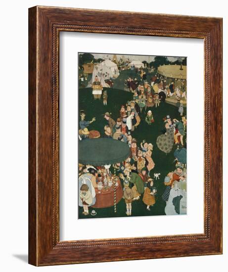 The Fair Day, C19th Century, (1925)-W Heath Robinson-Framed Giclee Print