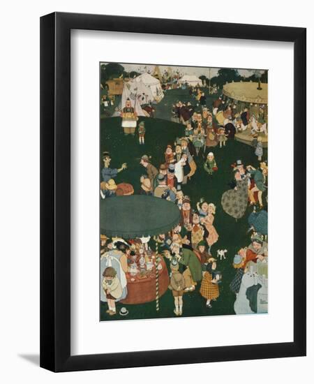 The Fair Day, C19th Century, (1925)-W Heath Robinson-Framed Giclee Print