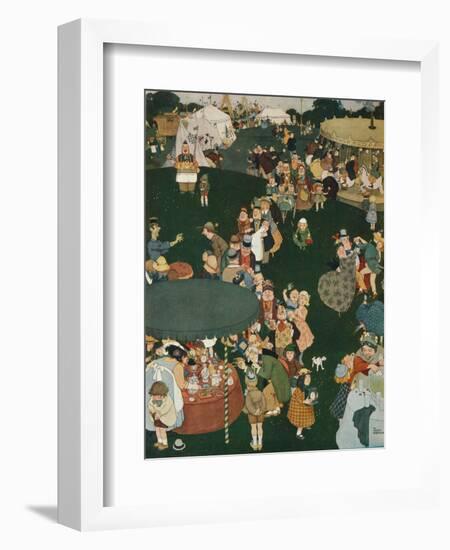 The Fair Day, C19th Century, (1925)-W Heath Robinson-Framed Giclee Print