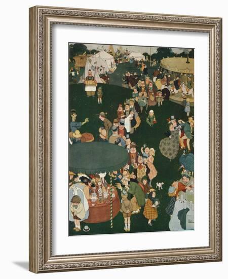 The Fair Day, C19th Century, (1925)-W Heath Robinson-Framed Giclee Print