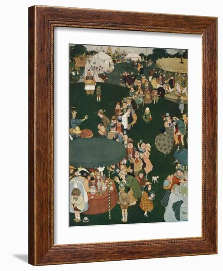 The Fair Day, C19th Century, (1925)-W Heath Robinson-Framed Giclee Print