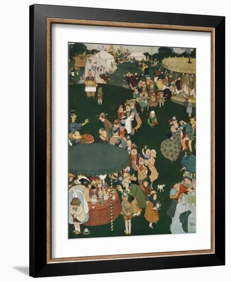 The Fair Day, C19th Century, (1925)-W Heath Robinson-Framed Giclee Print