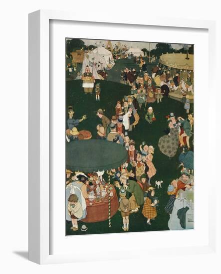 The Fair Day, C19th Century, (1925)-W Heath Robinson-Framed Giclee Print