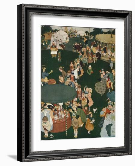 The Fair Day, C19th Century, (1925)-W Heath Robinson-Framed Giclee Print