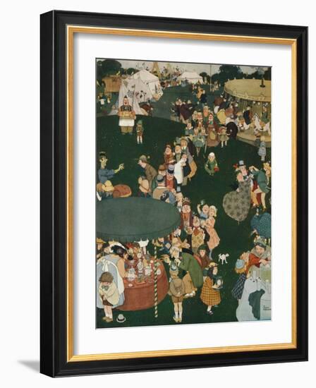 The Fair Day, C19th Century, (1925)-W Heath Robinson-Framed Giclee Print