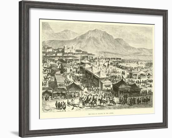 The Fair of Pucara in the Andes-Édouard Riou-Framed Giclee Print