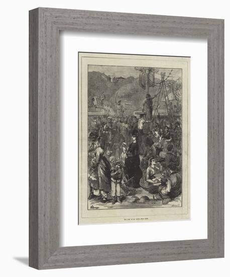 The Fair of St Cloud, Near Paris-Felix Regamey-Framed Giclee Print