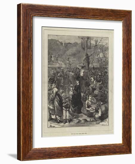 The Fair of St Cloud, Near Paris-Felix Regamey-Framed Giclee Print