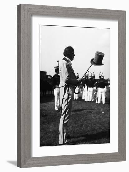 The Fair of the Iron Horse Drum Major-null-Framed Photographic Print
