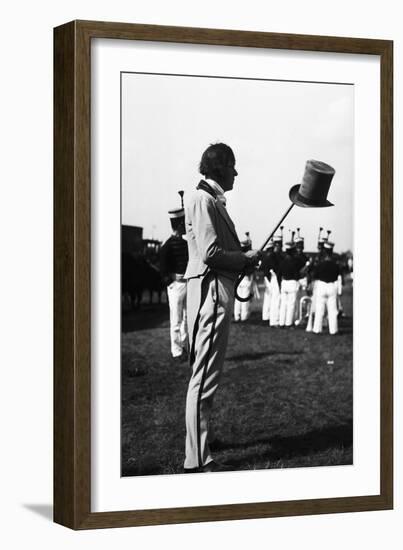 The Fair of the Iron Horse Drum Major-null-Framed Photographic Print